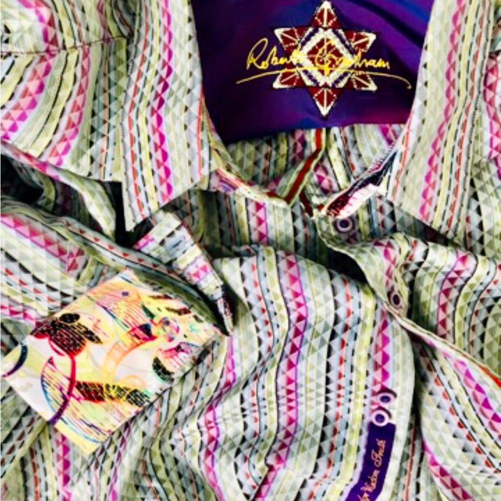 MEN’S ROBERT GRAHAM BUTTON-DOWN SHIRT